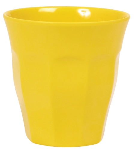 Solid Colour Melamine Cup in Yellow