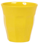 Solid Colour Melamine Cup in Yellow