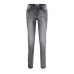 Laila Grey Embroidered Jeans