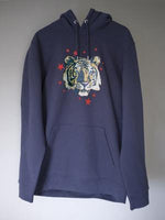 Kids Navy Tiger Hoodie