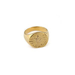 Roman Coin Signet Ring