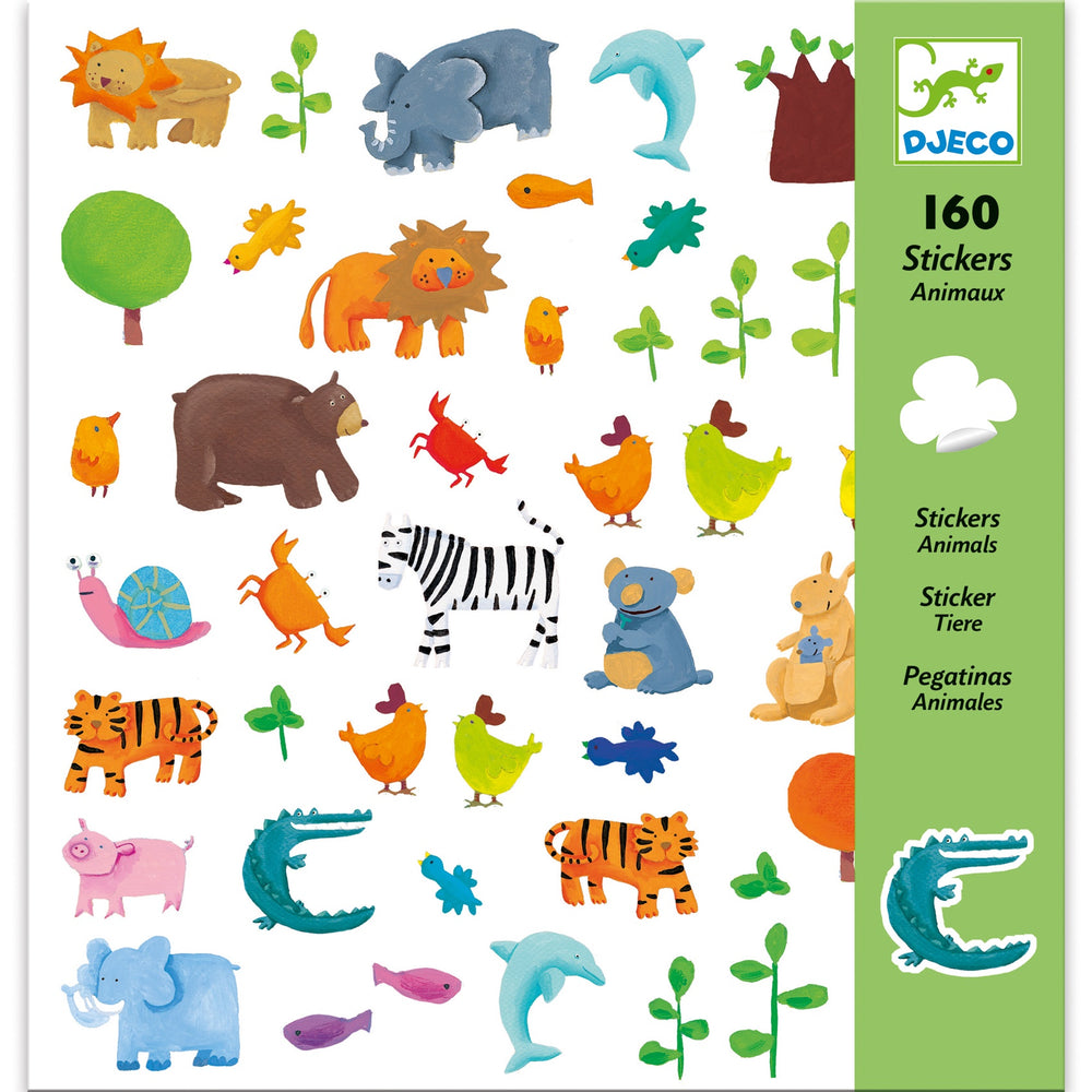 Animals 160 Stickers