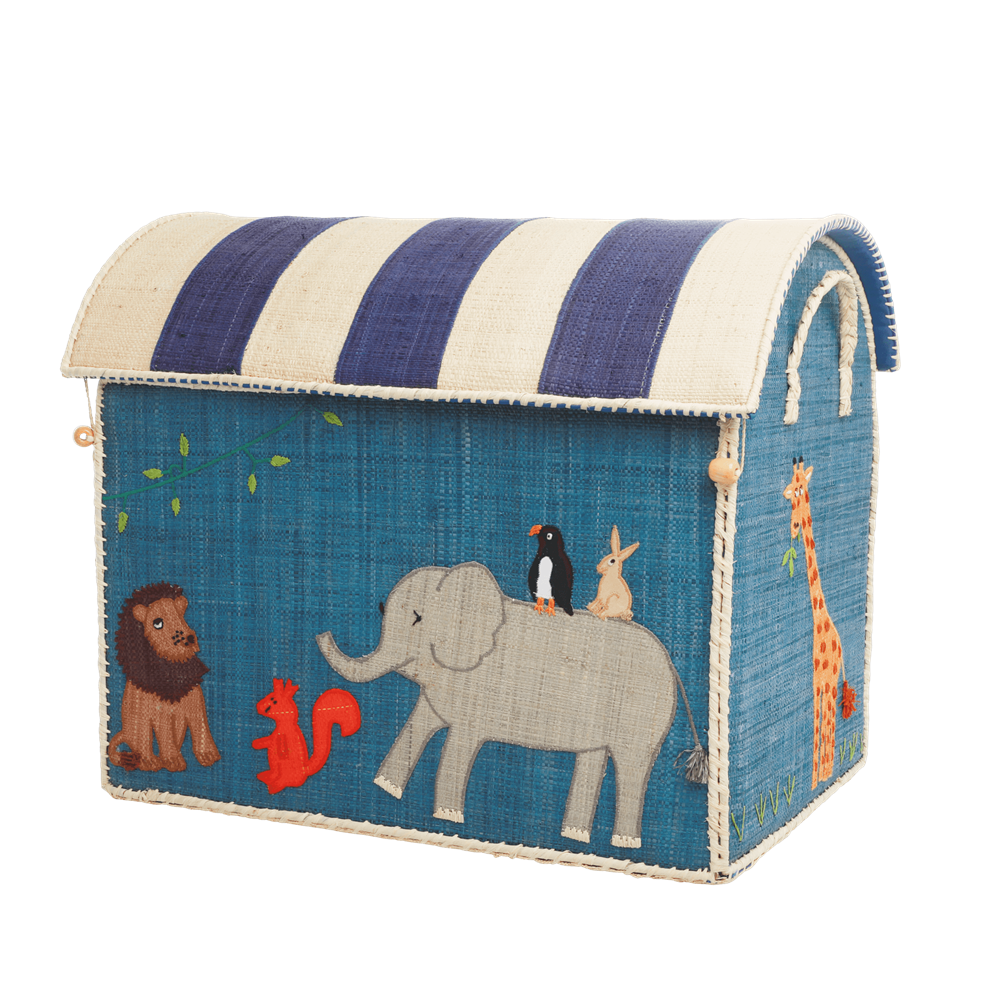 Safari Theme Toy Box Large