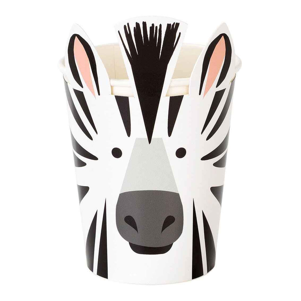 Party Animal Zebra Cups