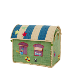 Toy Basket with Circus Theme - Small