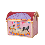 Small Storage Basket-Carousel Theme