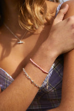 Full Infinity Chain Silver Bracelet