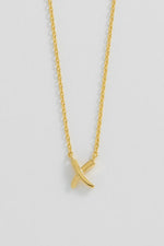 Kiss Gold Necklace
