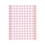 Lilac Gingham Tablecloth