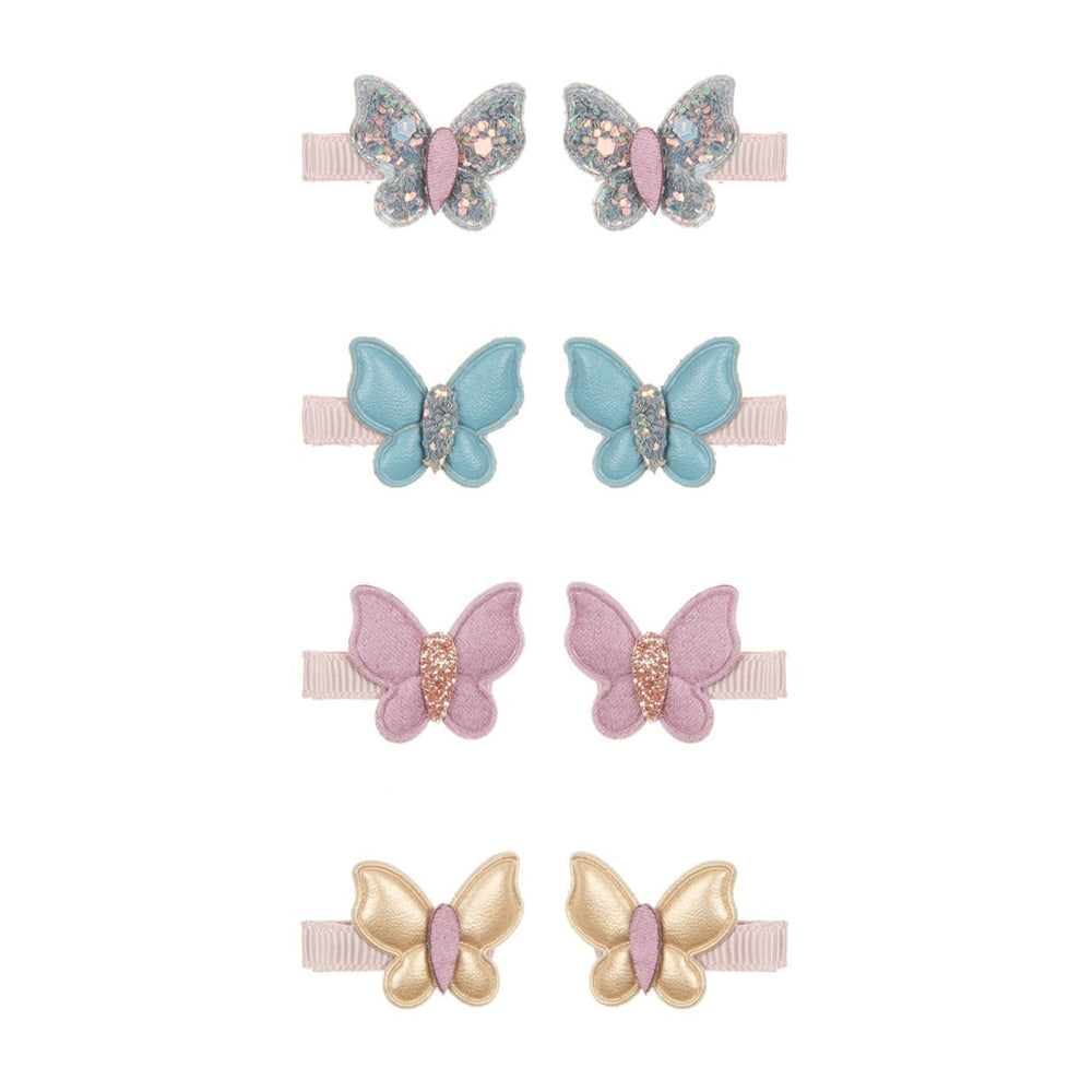 Enchanted butterfly mini clips