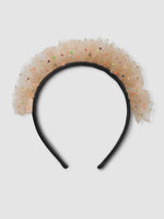 Ruffled Tulle Headband