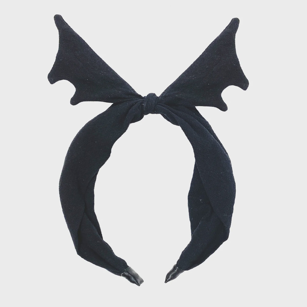 Bat Tie Headband