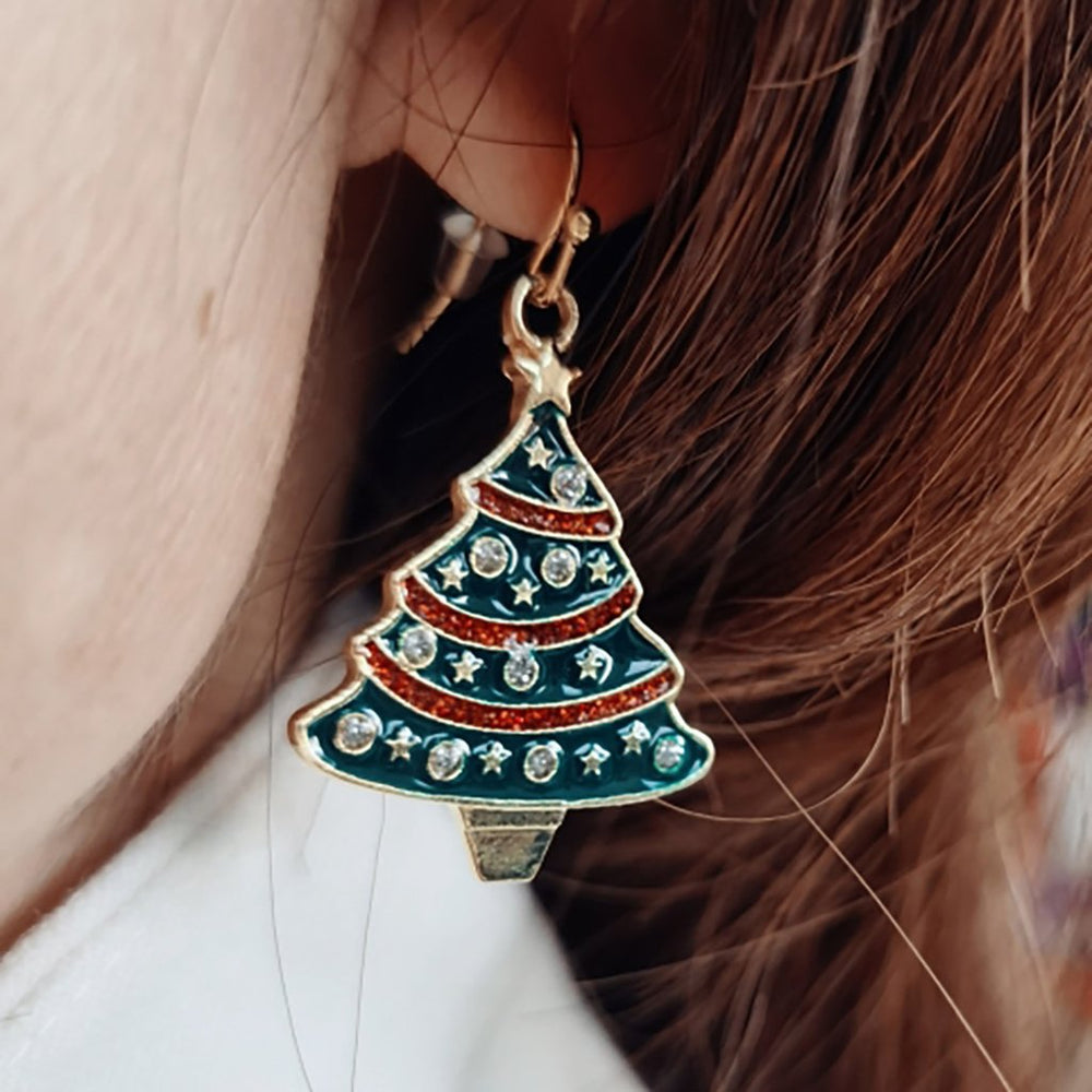 Christmas Tree Earrings