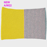 Kids Snood-Stripe Pink/Yellow