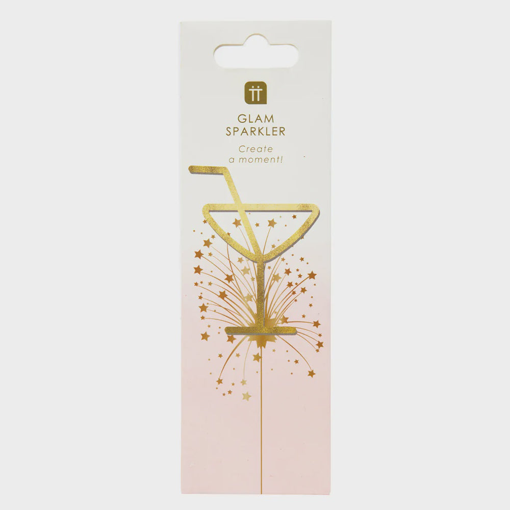 Luxe Cocktail Shaped Mini Indoor Sparkler