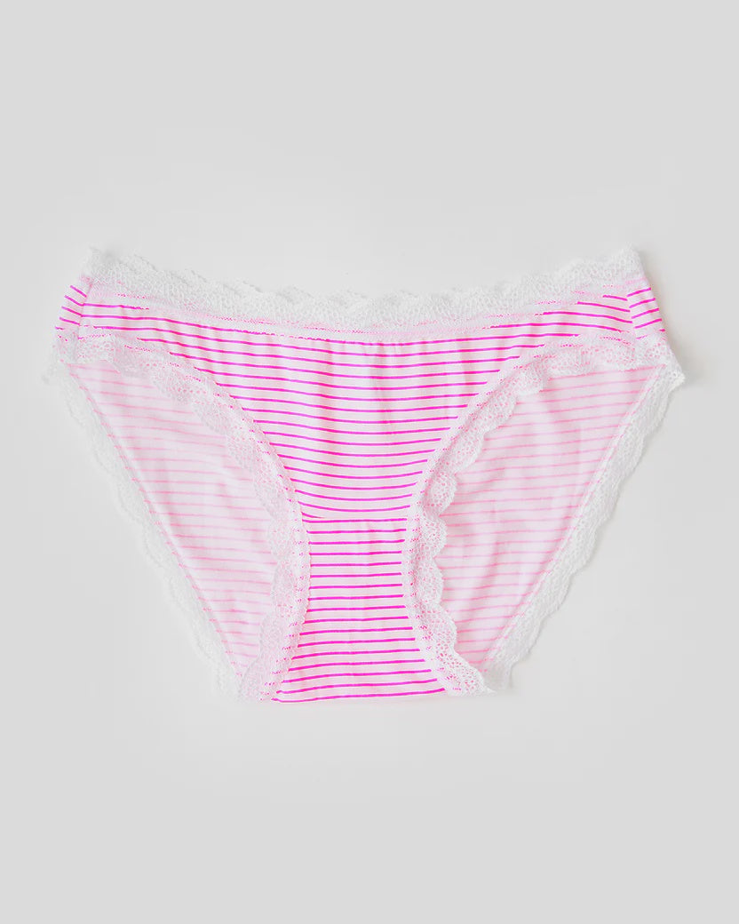 Pink Candy Stripe Knickers – Indian Summer London