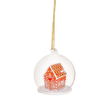 Gingerbread House Dome Bauble
