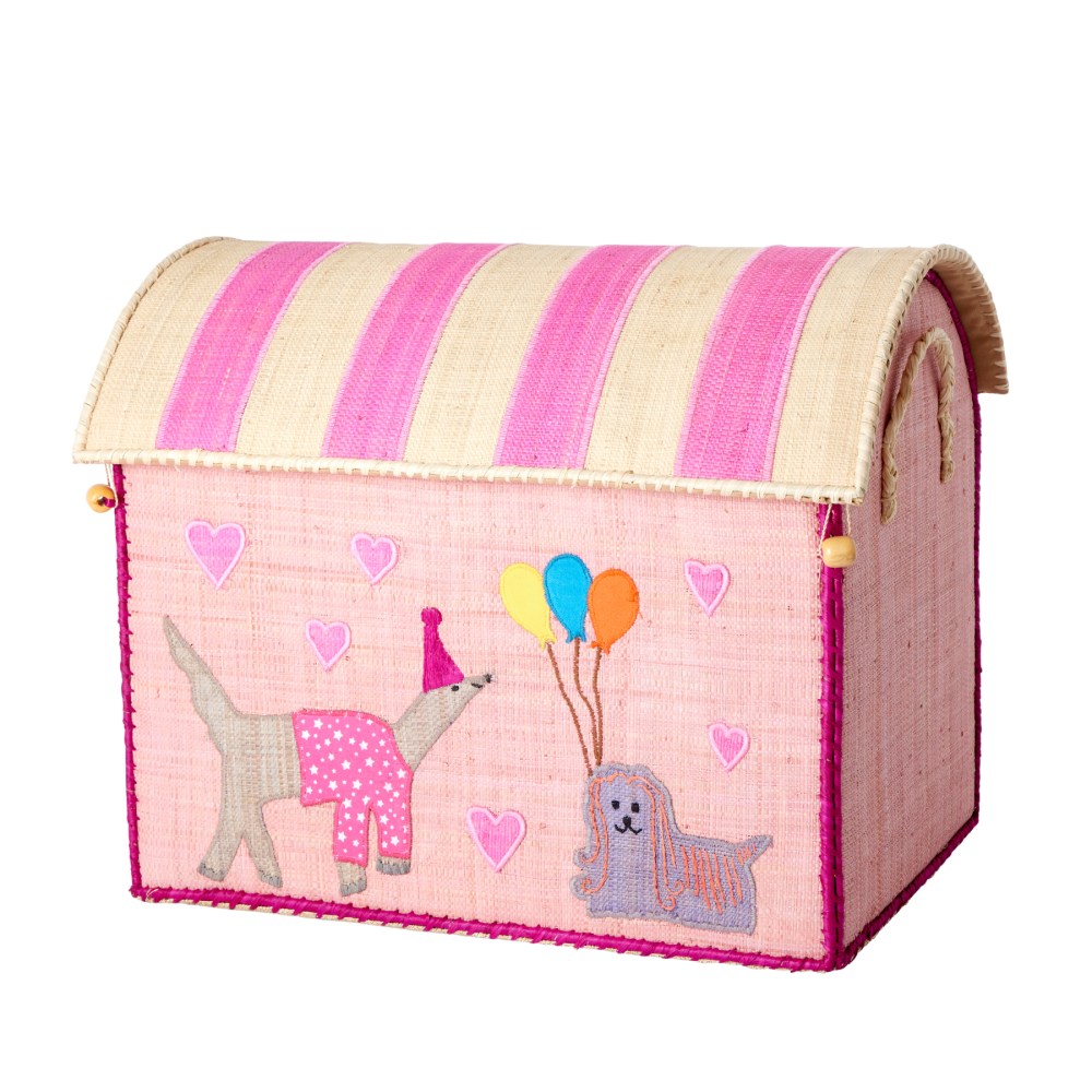 Pink Party Animal Toy Box- Medium