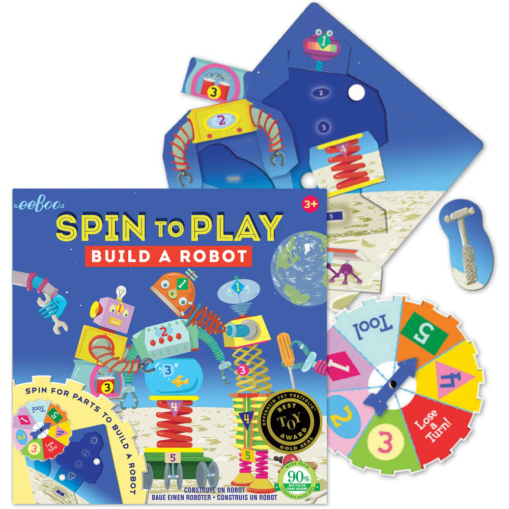 Build a Robot Spinner Game
