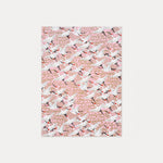 Essential Notebook-White Cranes/Pink