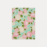 Essential Notebook-Pink Hydrangea/Mint