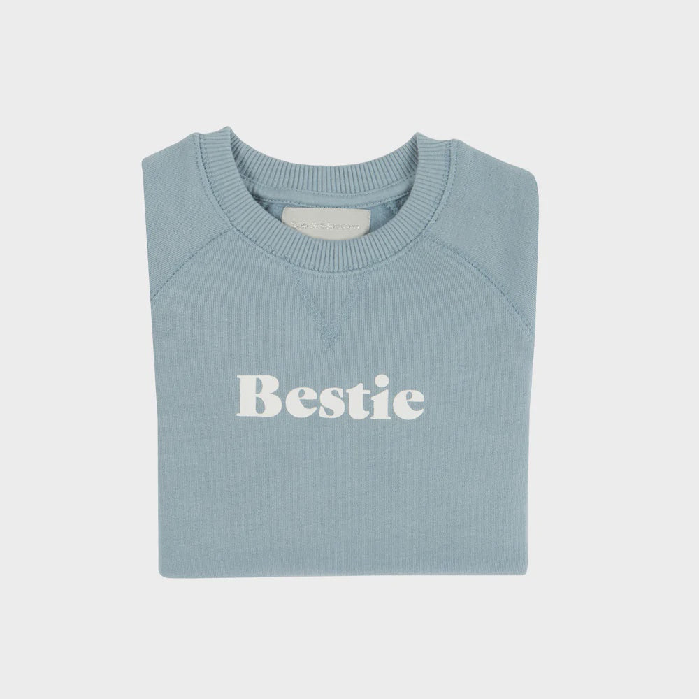 Bestie Sweatshirt- Sky Blue