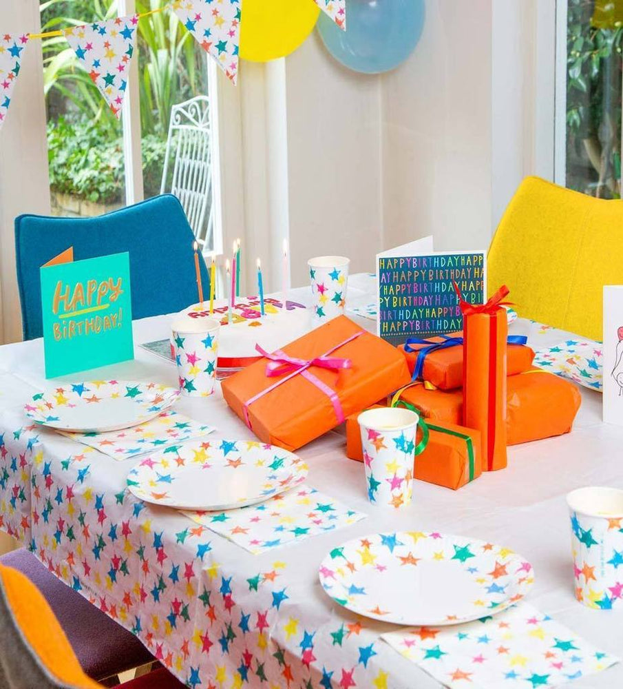Birthday Bright Star Eco Table Cover