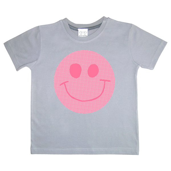 Smiley Face Pink – Glow in the dark tshirt