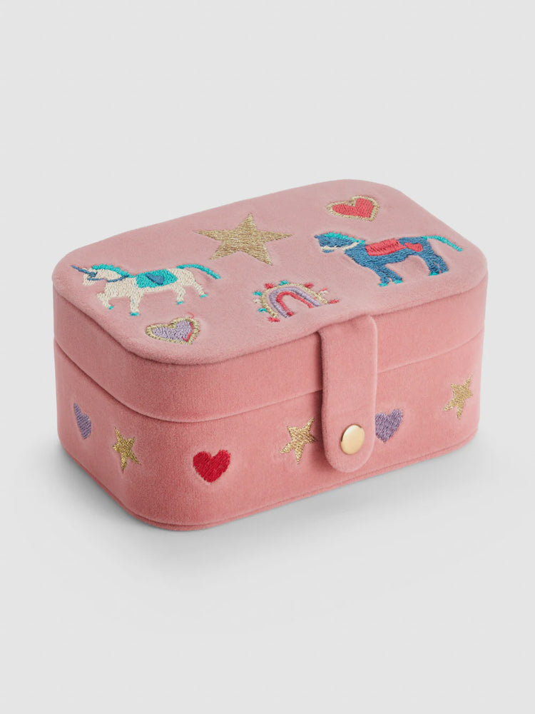 Unicorn Jewellery Box Pink