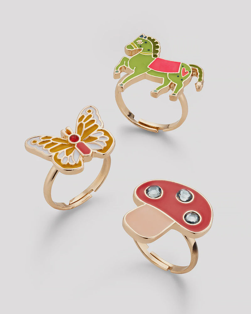Enchanted Butterflies Character Ring