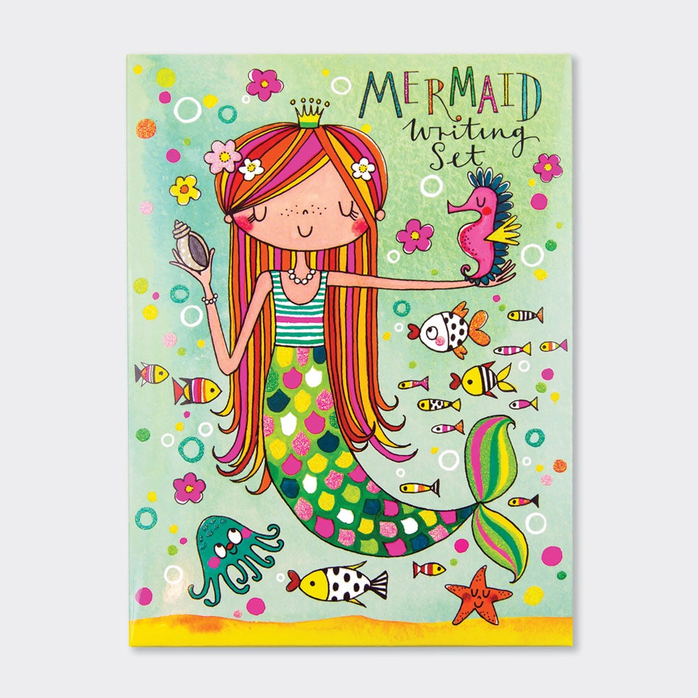 Writing set wallet - mermaid