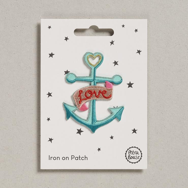 Iron On Patch - Love Anchor