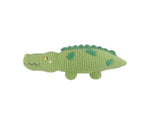 Crochet Crocodile Rattle Toy