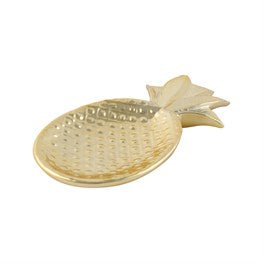 Gold Pineapple Shaped Trinket Dish