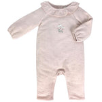 Light Pink Polka Dot Babygrow