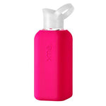 Glass Bottle with Silicone Sleeve- Pink