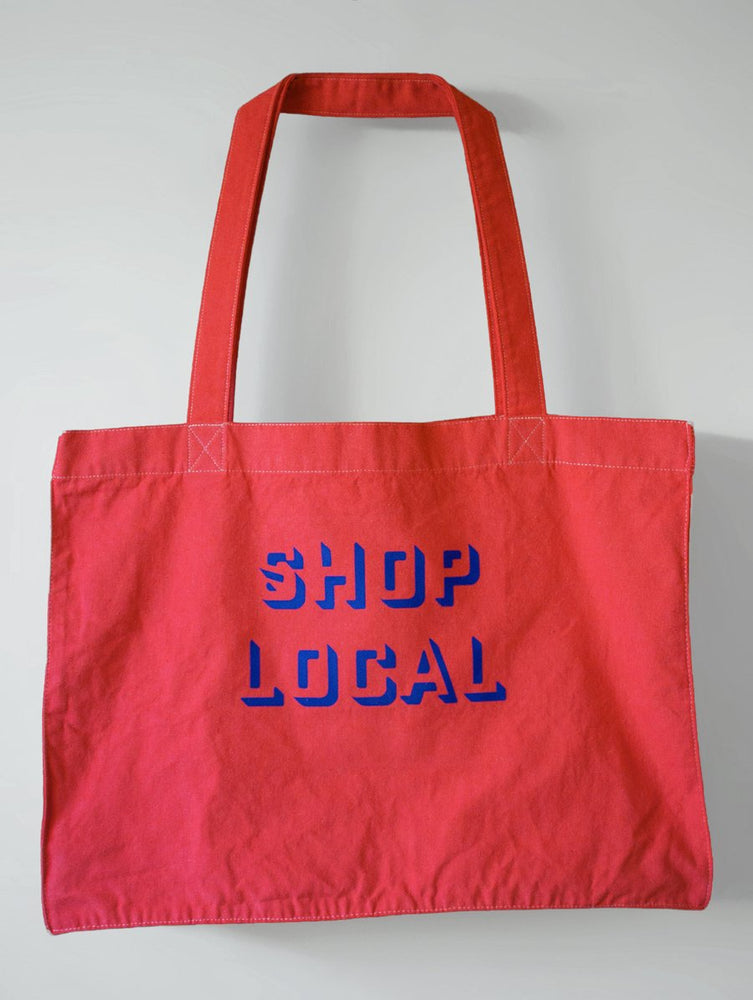 Shop Local Bag Large-Red