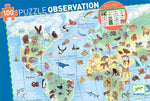 Observation Puzzle- World's Animals