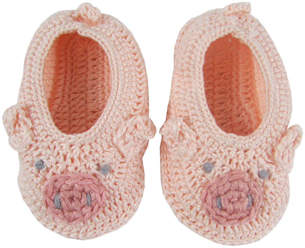 Crochet Pig Booties