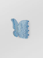Splash Butterfly Hair Clip-Azure Blue