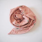 Cherry Printed Swaddle