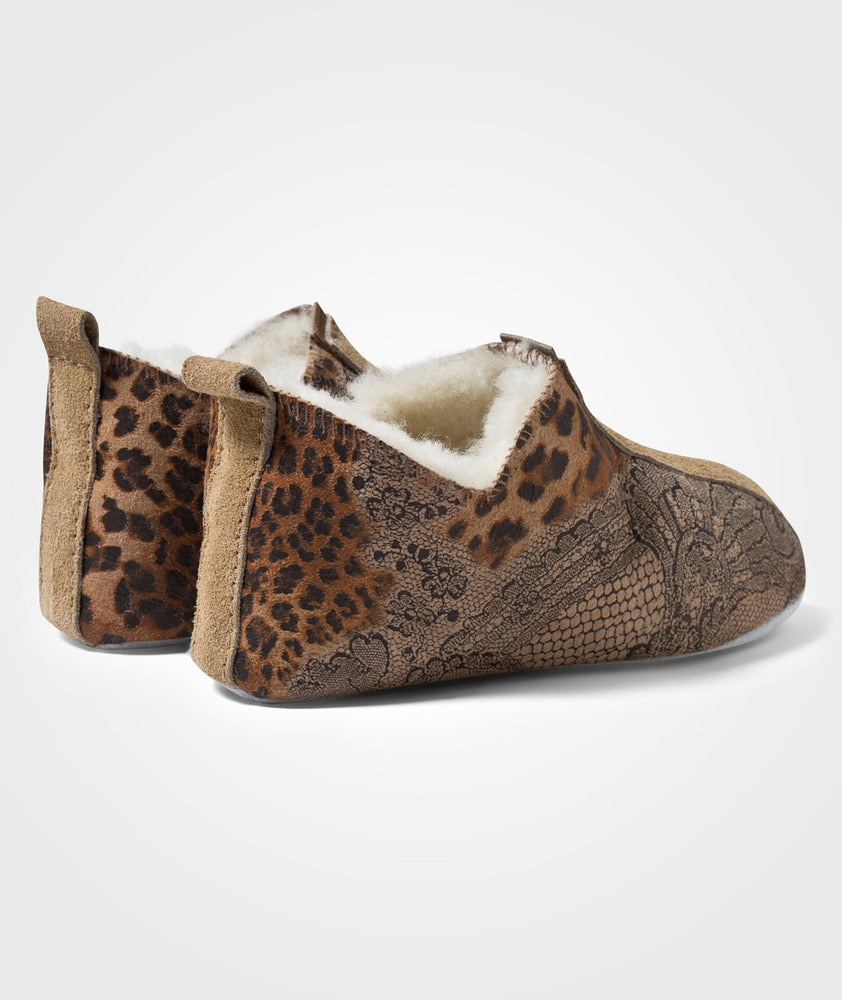 Kids Slippers- Jaguar/Camel