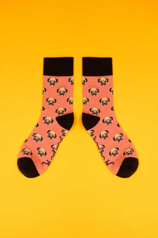 Men's Pug Socks Candy
