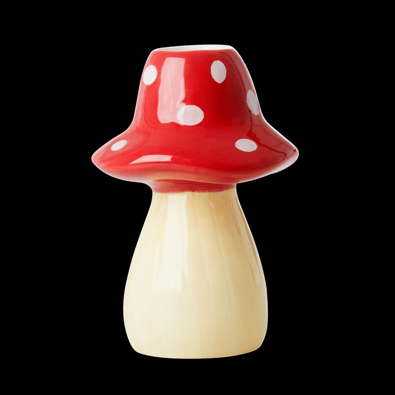 Ceramic Candle Holder in Mushroom Shape -Tall