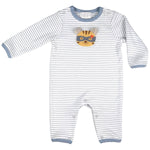 Tiger Super Hero Applique Babygrow